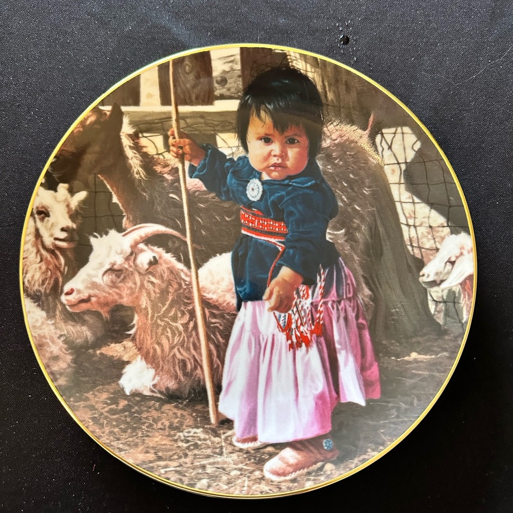 The Proud Nation - Mewest Little Sheepherder - Artist Ray Swanson 1988